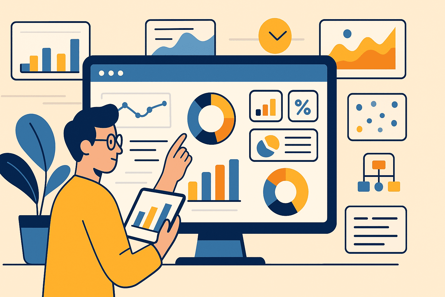 Diseña UI dinámicas: Gráficos y progreso en tus proyectos